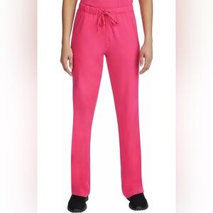 Healing Hands Works Bright Pink Rebecca Scrub Pants Medium Petite